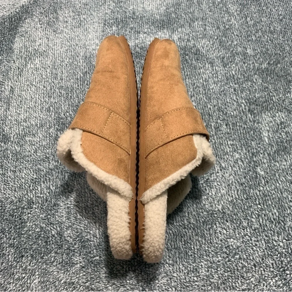 J. CREW - Sueded Sherpa Mules